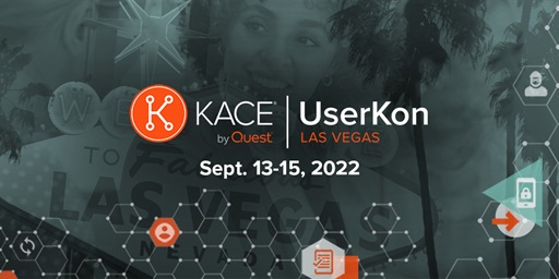 KACE用户2022:在Geek酒吧面对面见专家